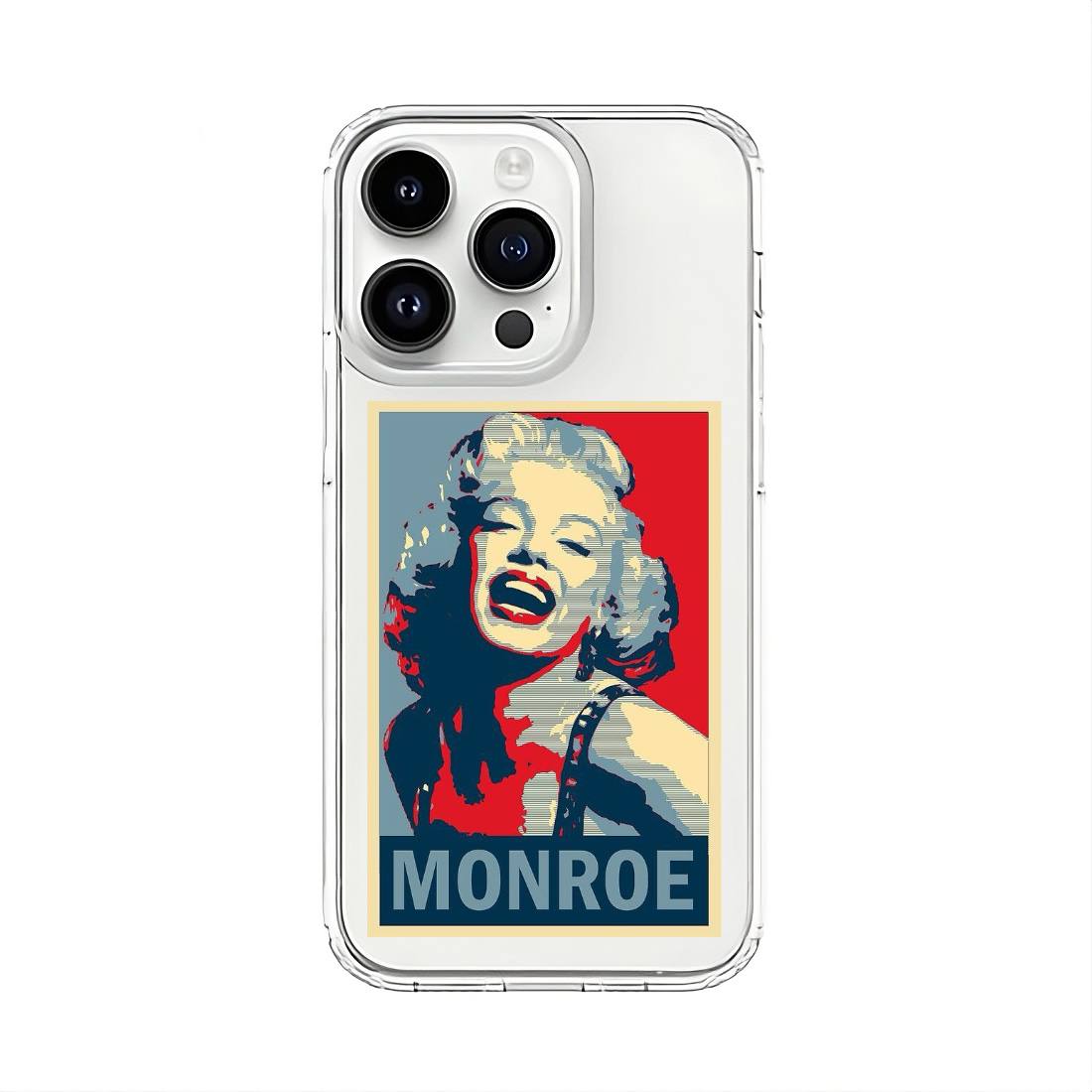 Monroe Silicone Clear Case