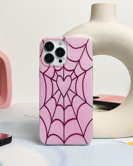 Spider Web Silicone Case