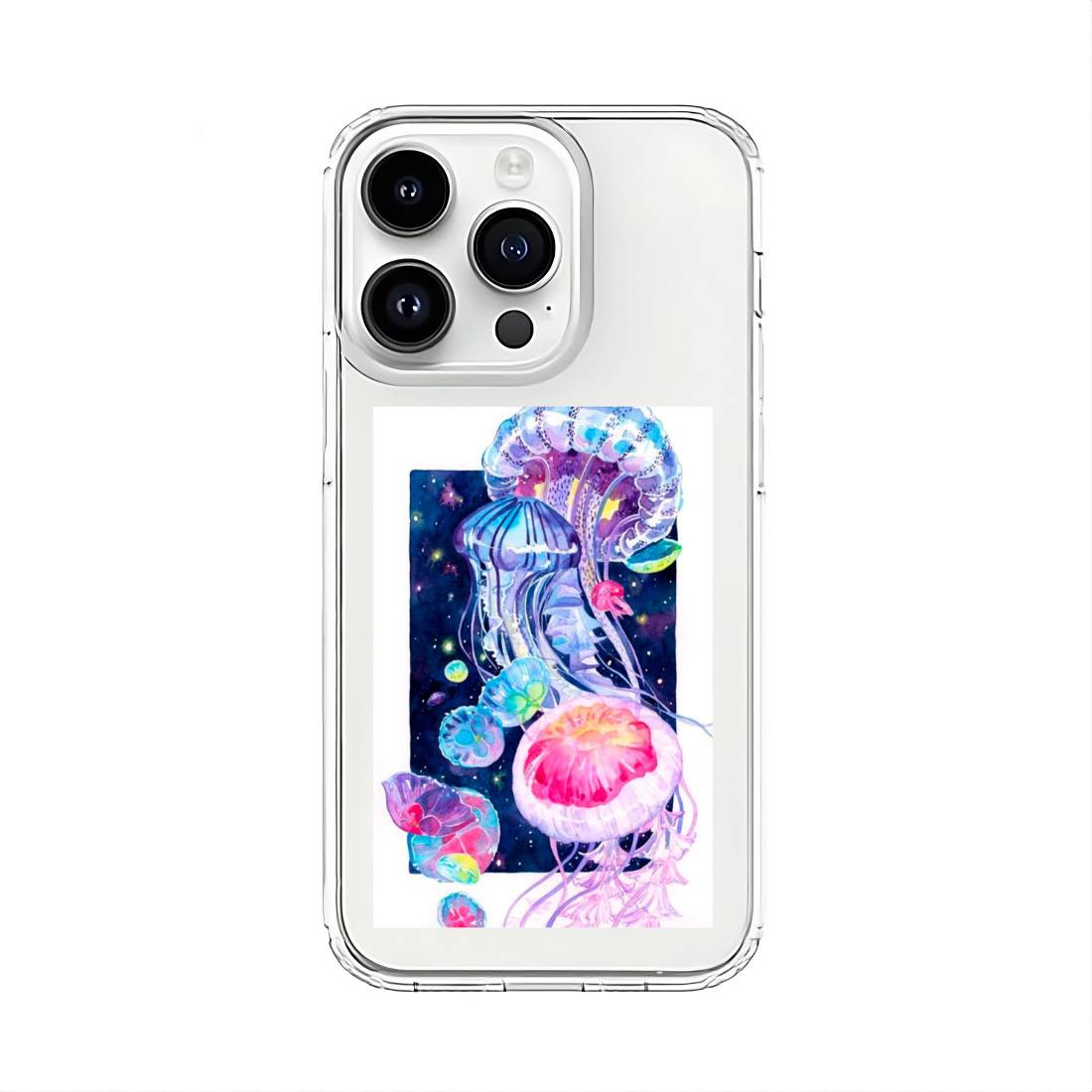 Jelly Fish Clear Silicone Case