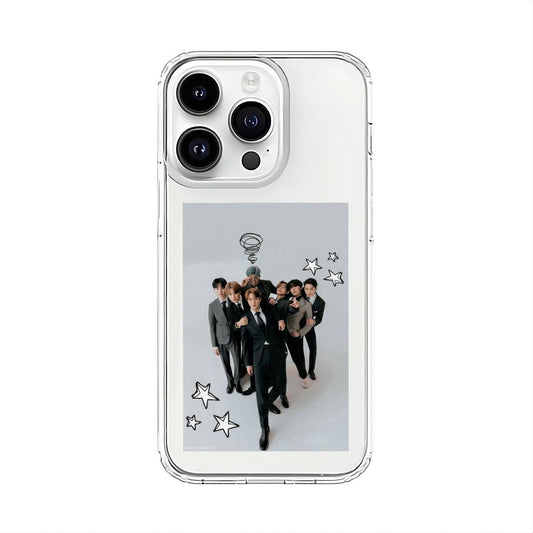 Bangtan Clear Silicone Case