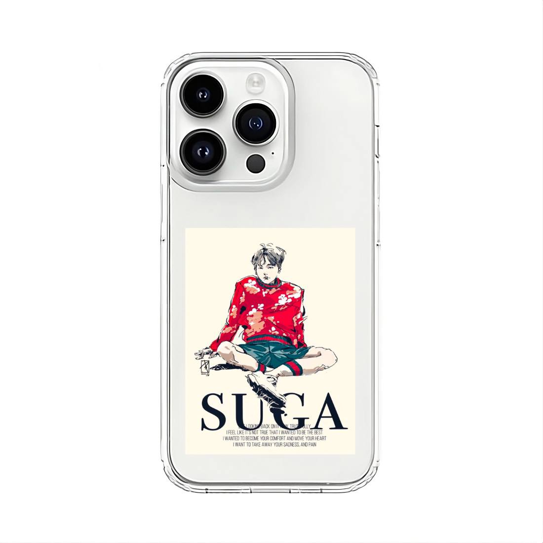 Suga Clear Silicone Case 2