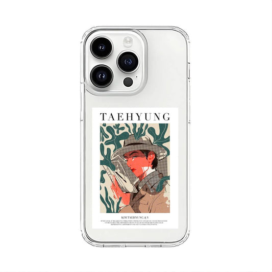 Taehyung Clear Silicone Case