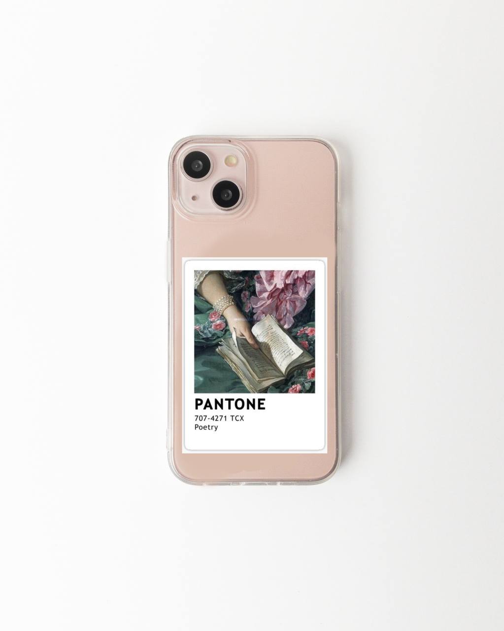 Poetry Clear Silicone Case