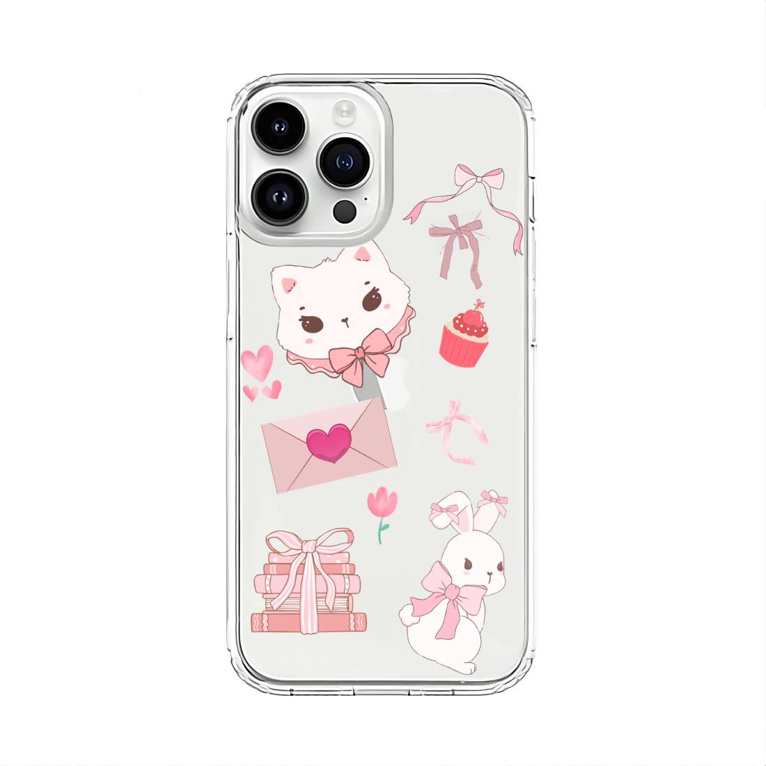 Kitty Clear Silicone Case