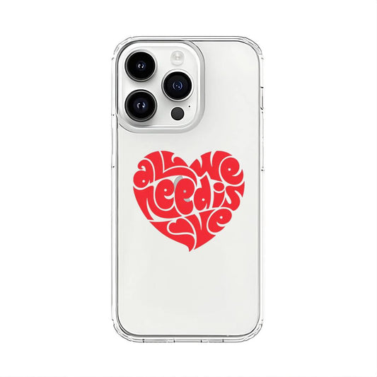 All we need is love Sillicon Case