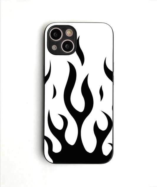 Black Flame Glass case