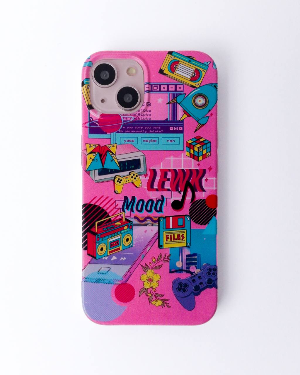 Pink Pop Art Silicon Soft Case